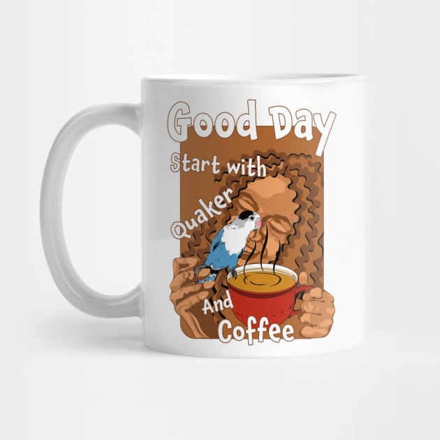 Good Day Coffee And Quaker by PunnyPoyoShop